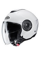 Kask otwarty HJC i40 Solid biały połysk