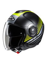 Kask otwarty HJC i40N Dova czarno-żółto-szary