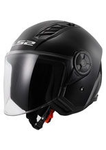 Kask otwarty LS2 OF616 Airflow II Solid czarny