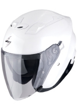 Kask otwarty Scorpion Exo-Z1 Solid biały połysk