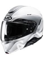 Kask szczękowy HJC RPHA 91 Combust biało-szary