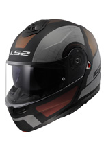 Kask szczękowy LS2 FF908 Strobe II Orion czarno-fioletowo-niebieski matowy