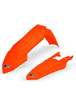 Komplet błotników UFO do KTM SX/SXF(SX-F) 125/250/300/350/450F (23-) fluo pomarańczowy