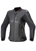 Kurtka motocyklowa damska skórzana Alpinestars Stella GP Plus V4 czarna