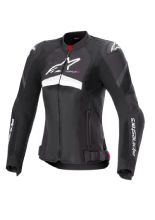 Kurtka motocyklowa damska tekstylna Alpinestars Airflow Stella T-GP PLUS R V4 czarno-biała