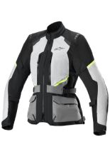 Kurtka motocyklowa damska tekstylna Alpinestars Stella Andes Air Drystar® czarno-szara