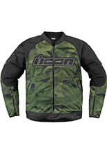 Kurtka motocyklowa tekstylna Icon Overlord 3 Mesh camo