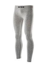 Legginsy termoaktywne SIXS PNX Merinos szare unisex