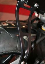 Mocowanie wydechu R&G do Kawasaki ZX-12R (00-) czarne