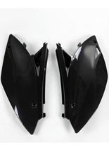 Osłony boczne tylne UFO do Kawasaki KXF 250 (09-12), KXF 450 (09-11) czarne