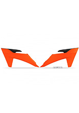 Osłony chłodnicy UFO do KTM SX/SXF(SX-F) 125/250/300/350/450F (23-) fluo pomarańczowe