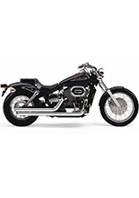 Pełny układ wydechowy Cobra Streetrod Slashdown do modeli Hondy VT 750 DC Black Widow (00-03)