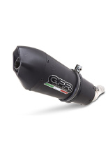 Pełny układ wydechowy G.P.R Gpe Ann. Black Titaium  Aprilia Srv 850 [13-14] Black Titanium