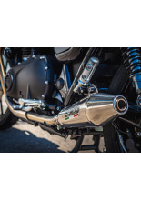 Podwójny tłumik G.P.R Deeptone Inox [Slip-On, Stainless Steel] - Triumph Street Twin 900 [15-19] e3