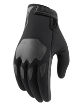 Rękawice motocyklowe Icon Hooligan CE Insulated czarne