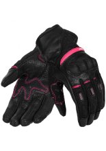 Rękawice motocyklowe letnie damskie Seca Axis Mesh II Lady czarno-różowe