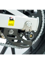 Rolki wahacza R&G do Aprilia RS4 125 (11-18) srebrne