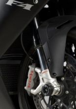 Slidery przedniego zawieszenia R&G do MV Agusta F4RR (10-) czarne