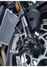 Slidery przedniego zawieszenia R&G do Triumph Daytona / Daytona Moto2™, Street Triple RX / R / RS / S, Trident