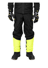 Spodnie przeciwdeszczowe Touratech Storm czarno-żółte