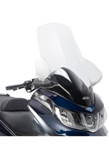 Szyba motocyklowa GIVI Piaggio X10 125/ 350/ 500 (12-16) przezroczysta