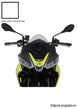 Szyba motocyklowa MRA Originally-shaped windshield "O" do Aprilia Tuono 660 (21-) / Tuono V4 1100 Factory (19-) przezroczysta