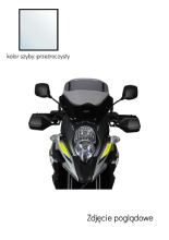 Szyba motocyklowa MRA Vario Touring "VT" Suzuki DL 1000 V-Storm (17-) przeźroczysta