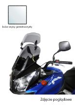 Szyba motocyklowa MRA X-Creen Touring "XCT" Suzuki DL 650 (04-) / Suzuki 1000 V-Strom (04-) / Kawasaki KLV 1000 (04-) przeźroczysta