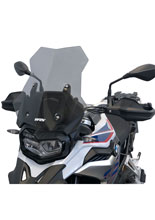 Szyba motocyklowa WRS Caponord do BMW F 850 GS (18-23), F 800 GS/ Adventure (24-) mocno przyciemniana [bez mocowania]