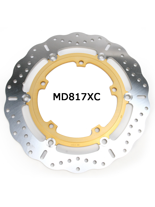 Tarcza Hamulcowa EBC MD817XC Contour na przód. Średnica 320mm.