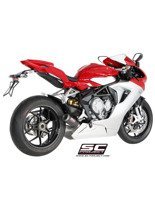 Tłumik CR-T (Niska pozycja) Slip-On SC-Project do MV Agusta F3 675 / 800 [11-17]