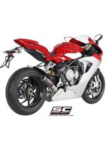 Tłumik CR-T (Wysoka pozycja) Slip-On SC-Project do MV Agusta F3 675 / 800 [11-17]