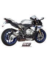 Tłumik S1 dla oryginalnego katalizatora Slip-on SC-Project do Yamaha YZF R1 / R1M [15-17]