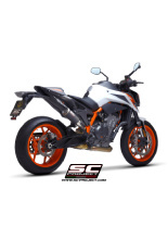 Tłumik SC-Project CR-T M2 Carbon + Titanium (Slip on) - KTM 890 Duke [20-21]