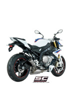 Tłumik SC-Project, CR-T Titanium (Wylot z tytanową siatką) - BMW S 1000 R [17-20]