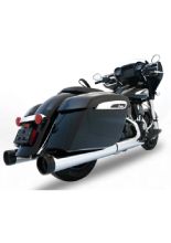Tłumiki motocyklowe Rinehart Racing 4.5" MotoPro45 do wybranych modeli Indian chromowane/czarne