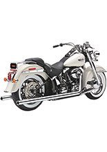 Układ wydechowy Bad Hombre Dual Cobra Harley Davidson Softail Heritage Classic / Softail Fat Boy