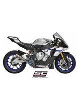 Układ wydechowy DE-CAT z tłumikiem CR-T SC-Project do Yamaha YZF R1 / R1M [15-17]