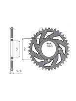 Zębatka napędzana SUNSTAR 1-3079 [41 zębów]