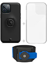 Zestaw do biegania: etui na telefon iPhone 12 Pro Max + wodoodporny pokrowiec + opaska sportowa Quad Lock