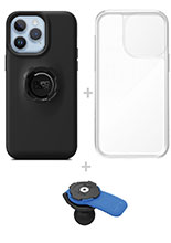 Zestaw: etui na telefon iPhone 14 Pro Max + wodoodporny pokrowiec + uchwyt kulowy Quad Lock