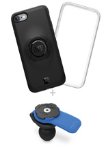 Zestaw: etui na telefon iPhone SE (2 i 3 gen) , 8  i 7 + wodoodporny pokrowiec + uchwyt kulowy Quad Lock