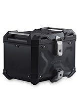 Zestaw: kufer centralny TRAX ADV + stelaż Adventure-rack SW-MOTECH Suzuki GSX-S 1000 GX (24-) (pojemność 38 L) czarny