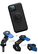 Zestaw na motocykl: etui na telefon iPhone 12 Pro Max + mocowanie Quad Lock