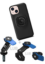 Zestaw na motocykl: etui na telefon iPhone 13 mini + mocowanie Quad Lock