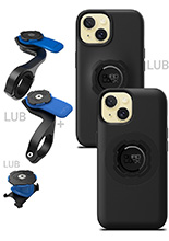 Zestaw rowerowy: etui na telefon iPhone 15 + mocowanie Quad Lock