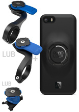 Zestaw rowerowy: etui na telefon iPhone 5/5s/SE (1 gen) + mocowanie Quad Lock