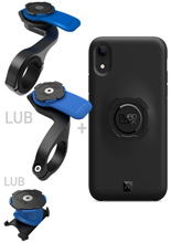 Zestaw rowerowy: etui na telefon iPhone XR + mocowanie Quad Lock
