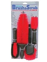 Zestaw szczotek do czyszczenia motocykla Oxford Brush & Scrub